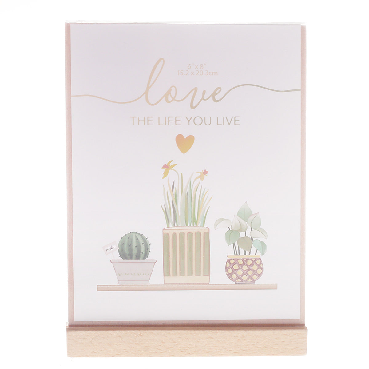 Photo Frame Natural 6 X 8 Inch FHG-33