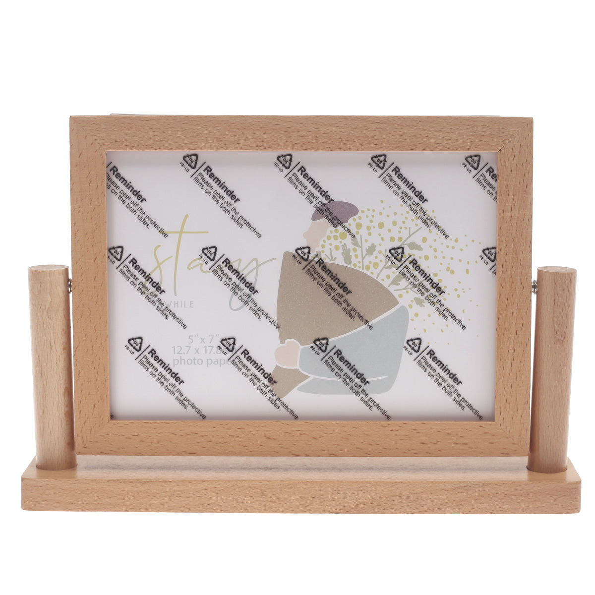 Photo Frame Natural 7 X 8 Inch FHG-28