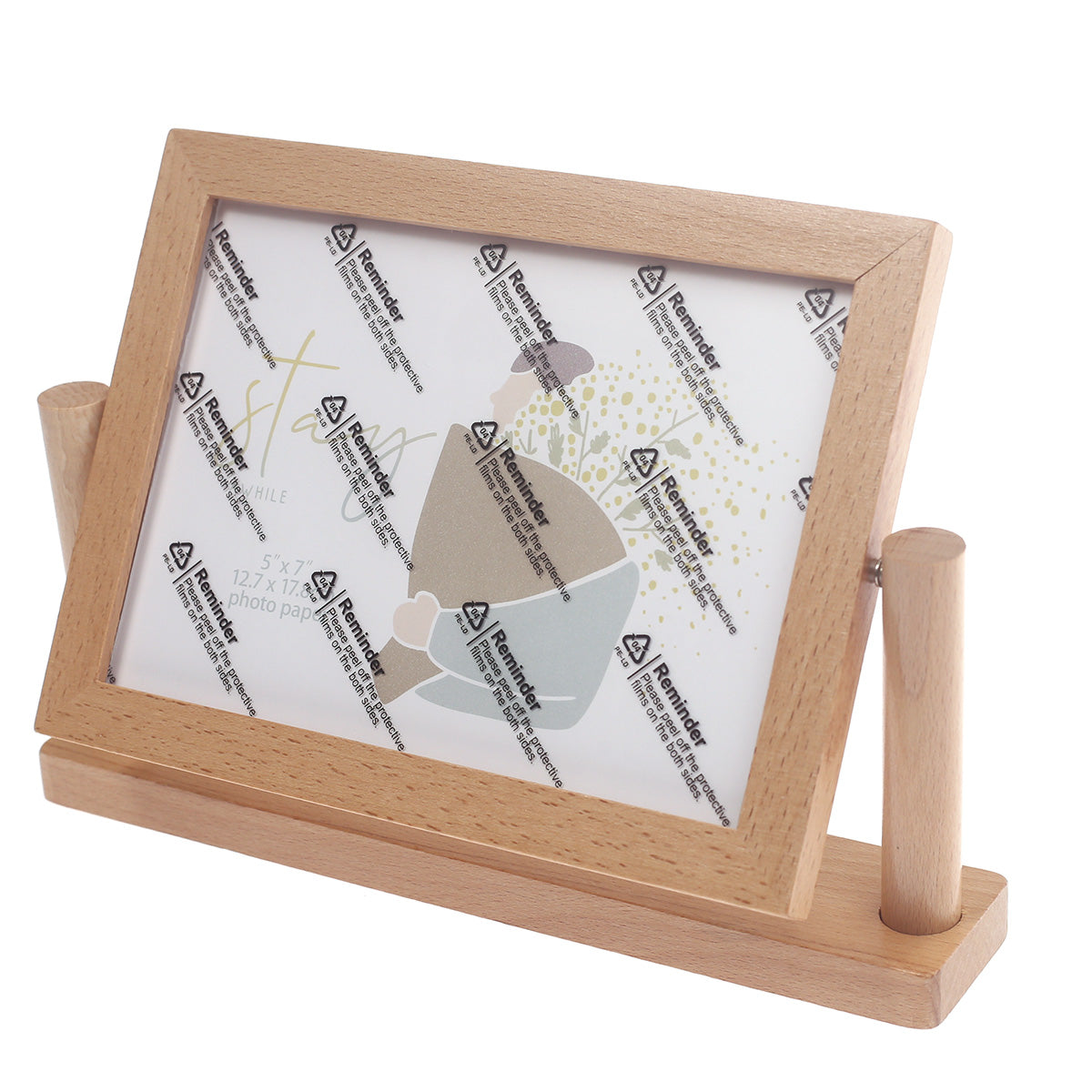 Photo Frame Natural 7 X 8 Inch FHG-28