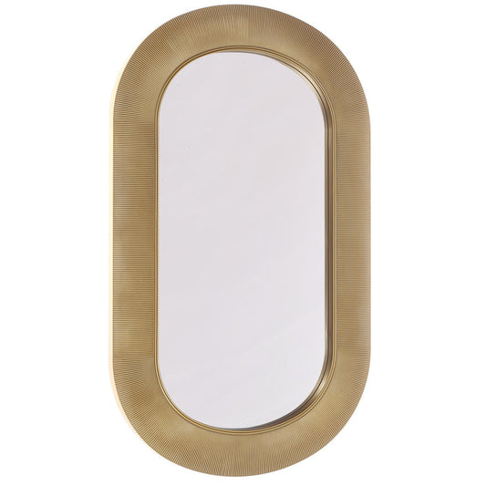Wall Mirror Gold 14 X 23 Inch ZM-008