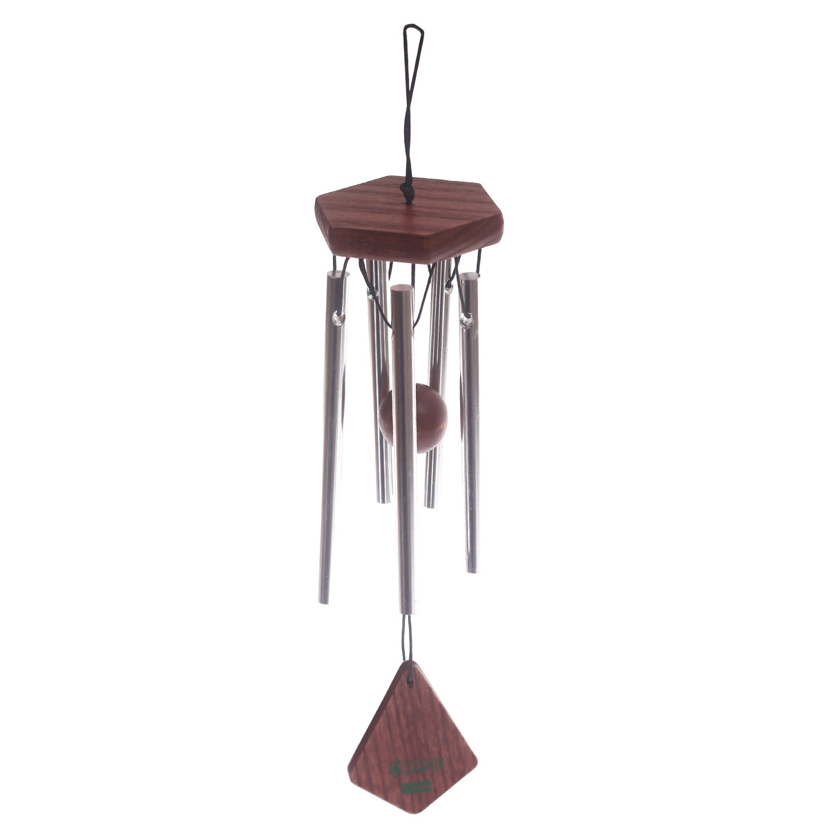 Wind Chime Brown & Silver 2 X 12 Inch MF-06