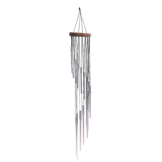 Wind Chime Brown & Silver 5 X 35 Inch MF-04