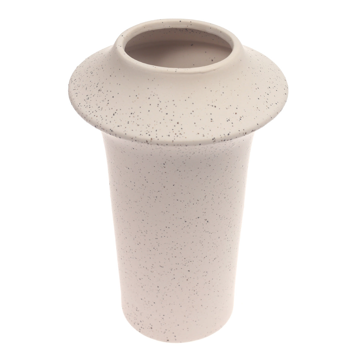 Ceramic Vase White 8 X 8 X 13 Inch L488 / TYX-04