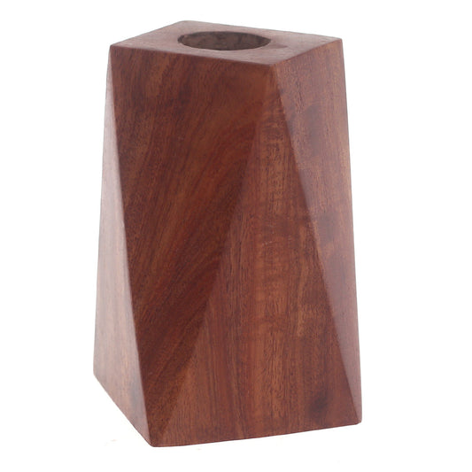 Elongated Wooden Candle Holder Ð Small (T)