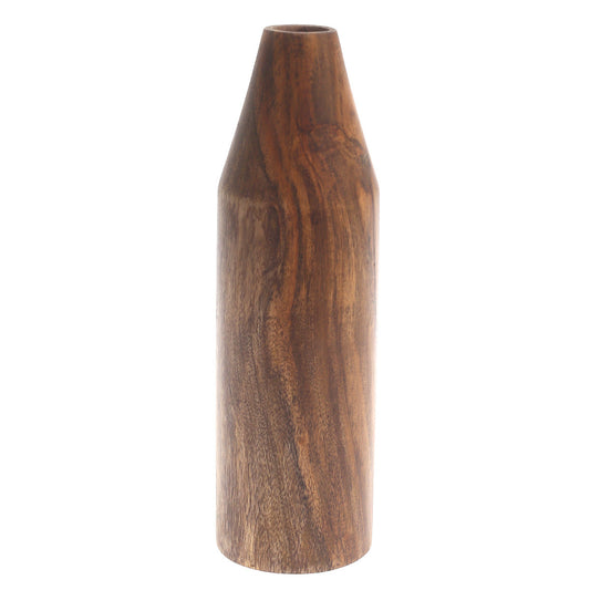 Wooden Textured Vase Ð Medium (T)