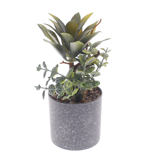 Table Plant D # 3 Green Ð Grey Pot Ð 2473134