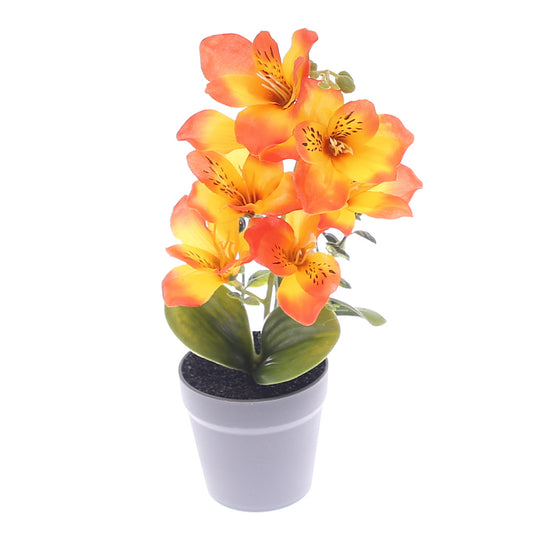 Table Plant Ð Tiger Lily Style Ð Orange Ð 2025366