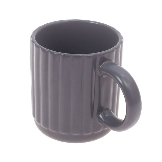 Ceramic Mug Grey 4.34 X 4.34 X 3.5 Inch SD-008