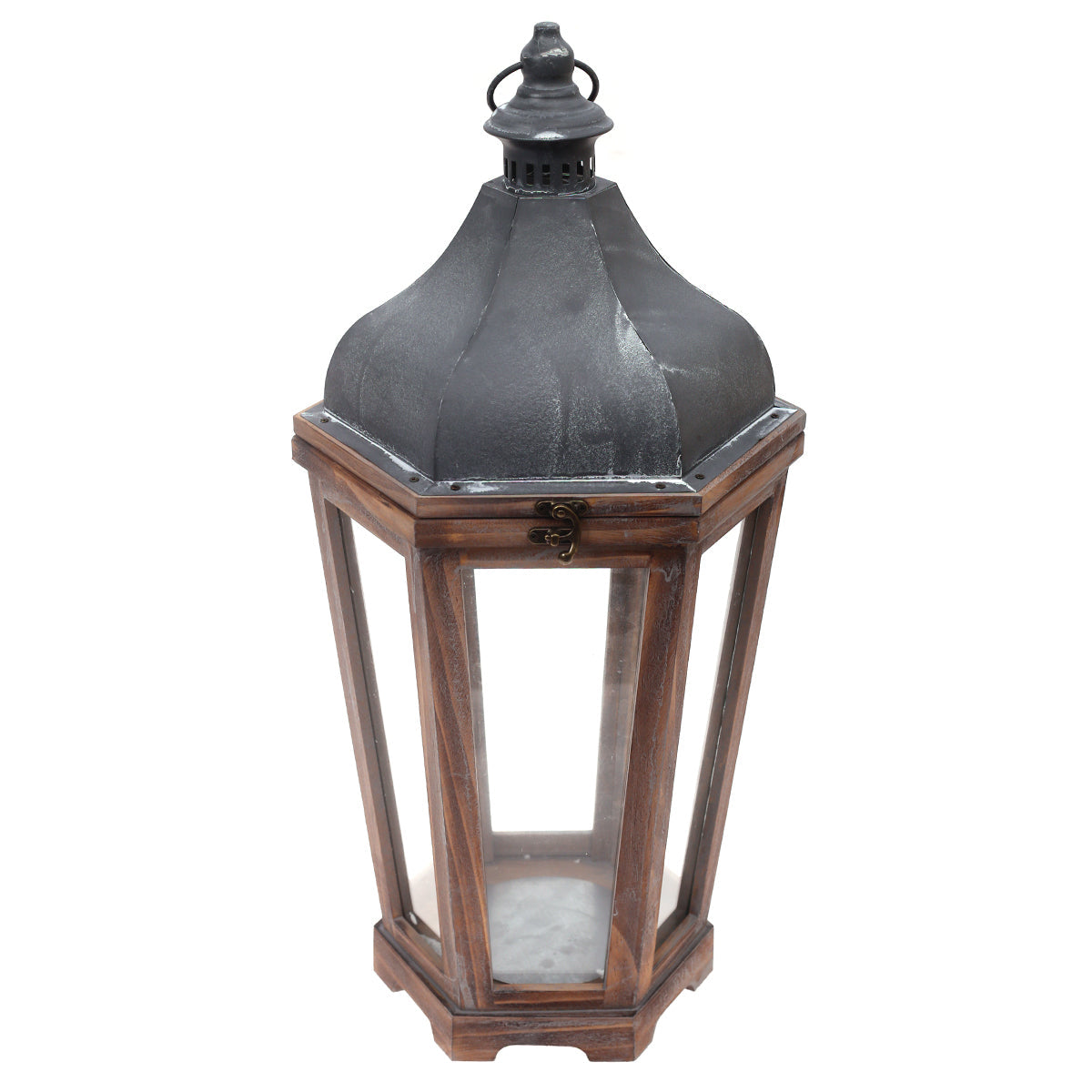 Floor Lantern Natural 11.3 X 11.3 X 23.5 Inch WL-005
