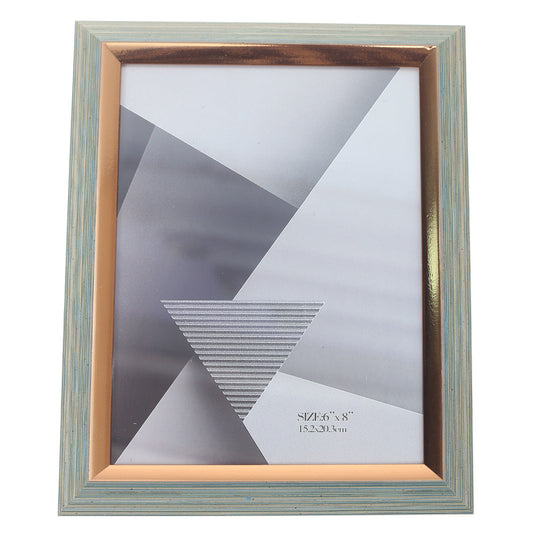 Photo Frame L Gold 7.5 X 0.5 X 9.5 Inch  YSBL-018