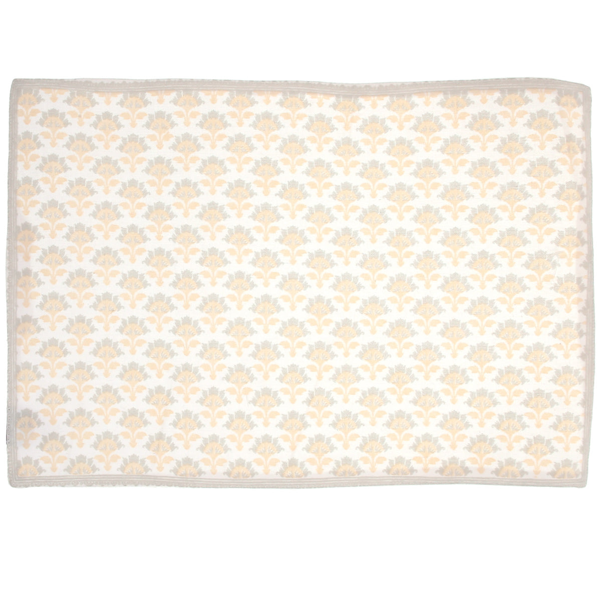 Floral Ethnic Mat 13x19"