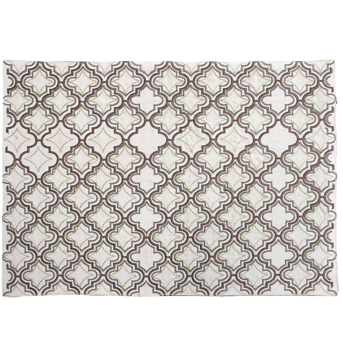 Geometric Ogee Mat 13x19"