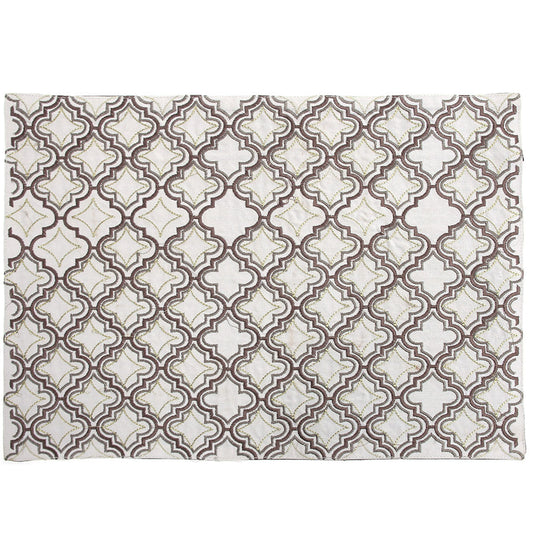 Geometric Ogee Mat 13x19"