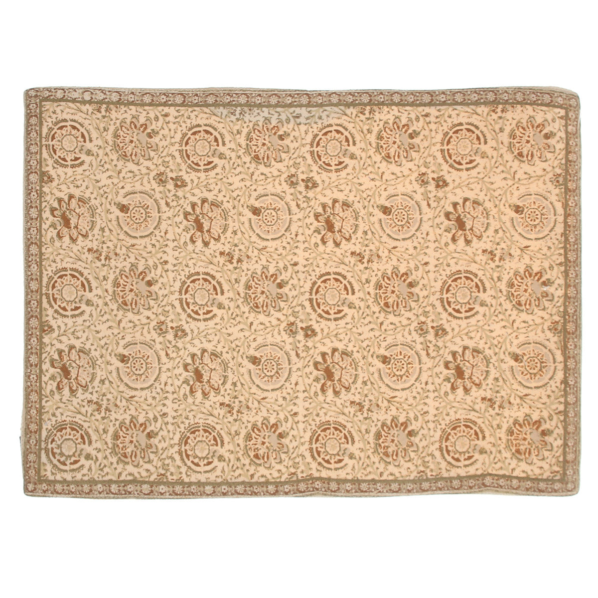 Gold Ethnic Mat 13x19"
