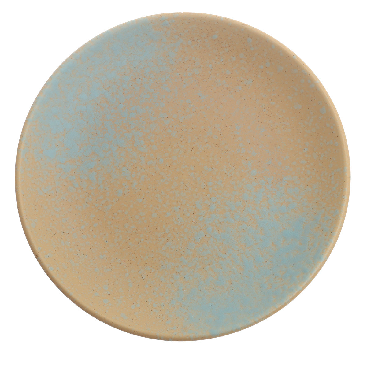 Quarter Plate Brown & Blue 8 Inch Hc19