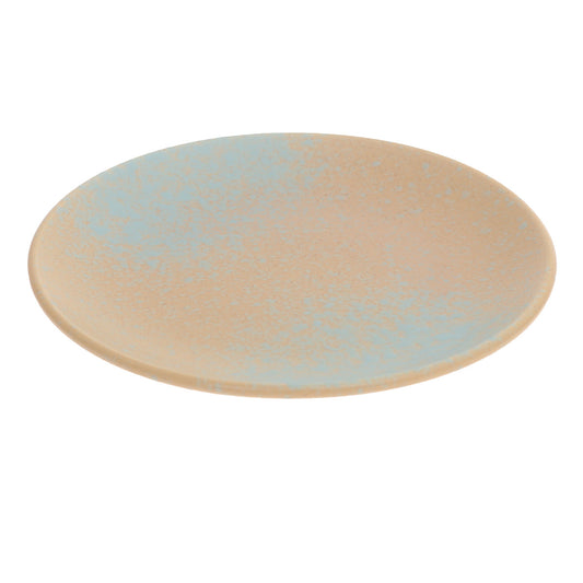 Quarter Plate Brown & Blue 8 Inch Hc19