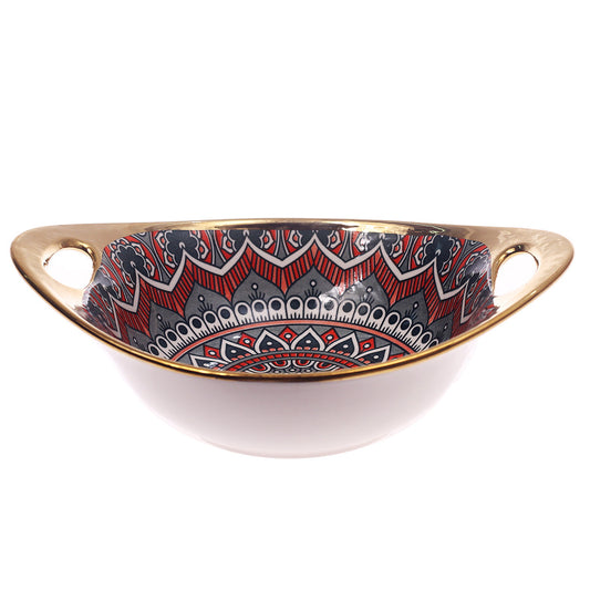 Serving Bowl Multi 9 X 6.5 Inch Hc22