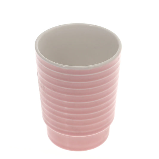 Ceramic Glass Pink 3 X 3 X 4 Inch Yll-70