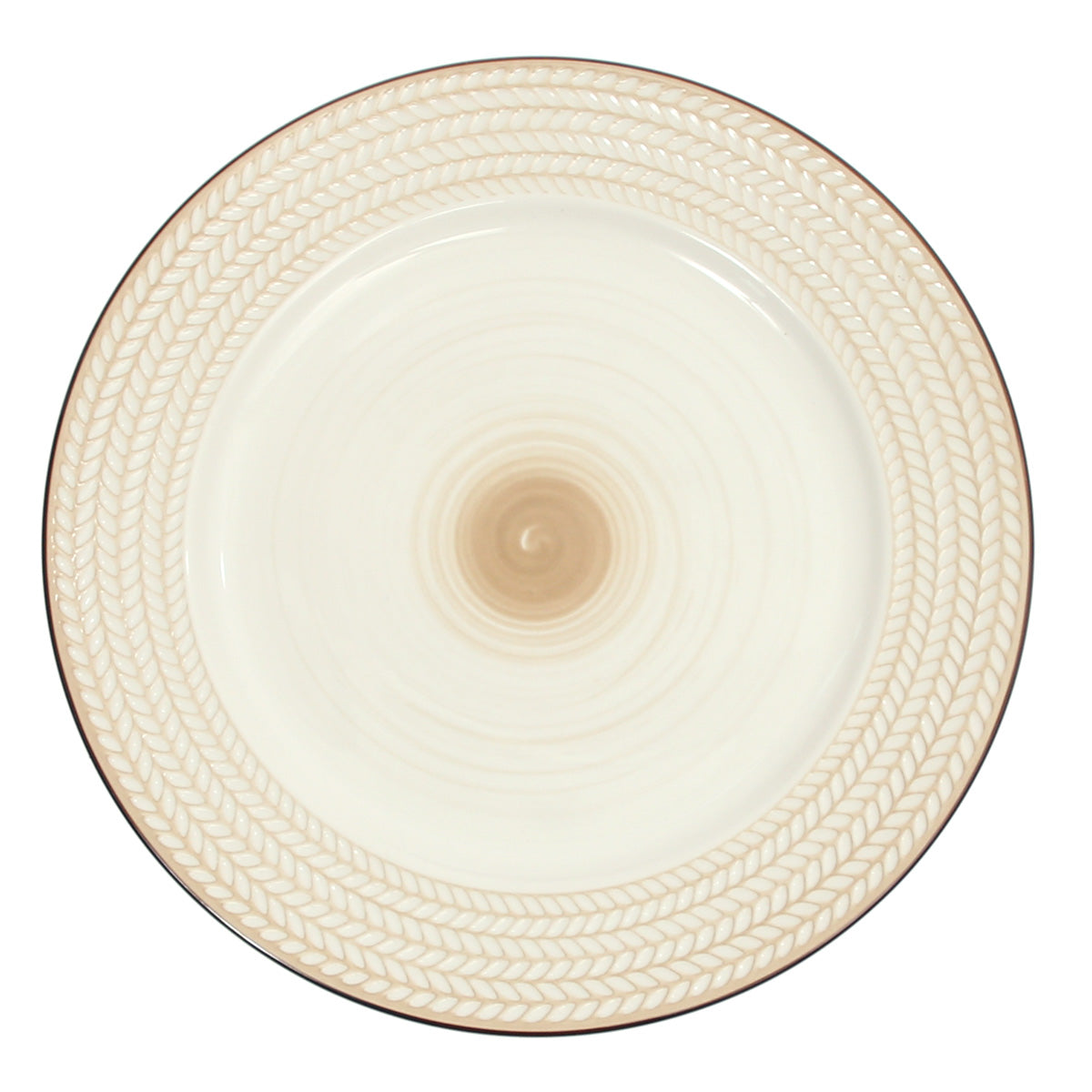 Dinner Plate White 10 Inch Yll-76