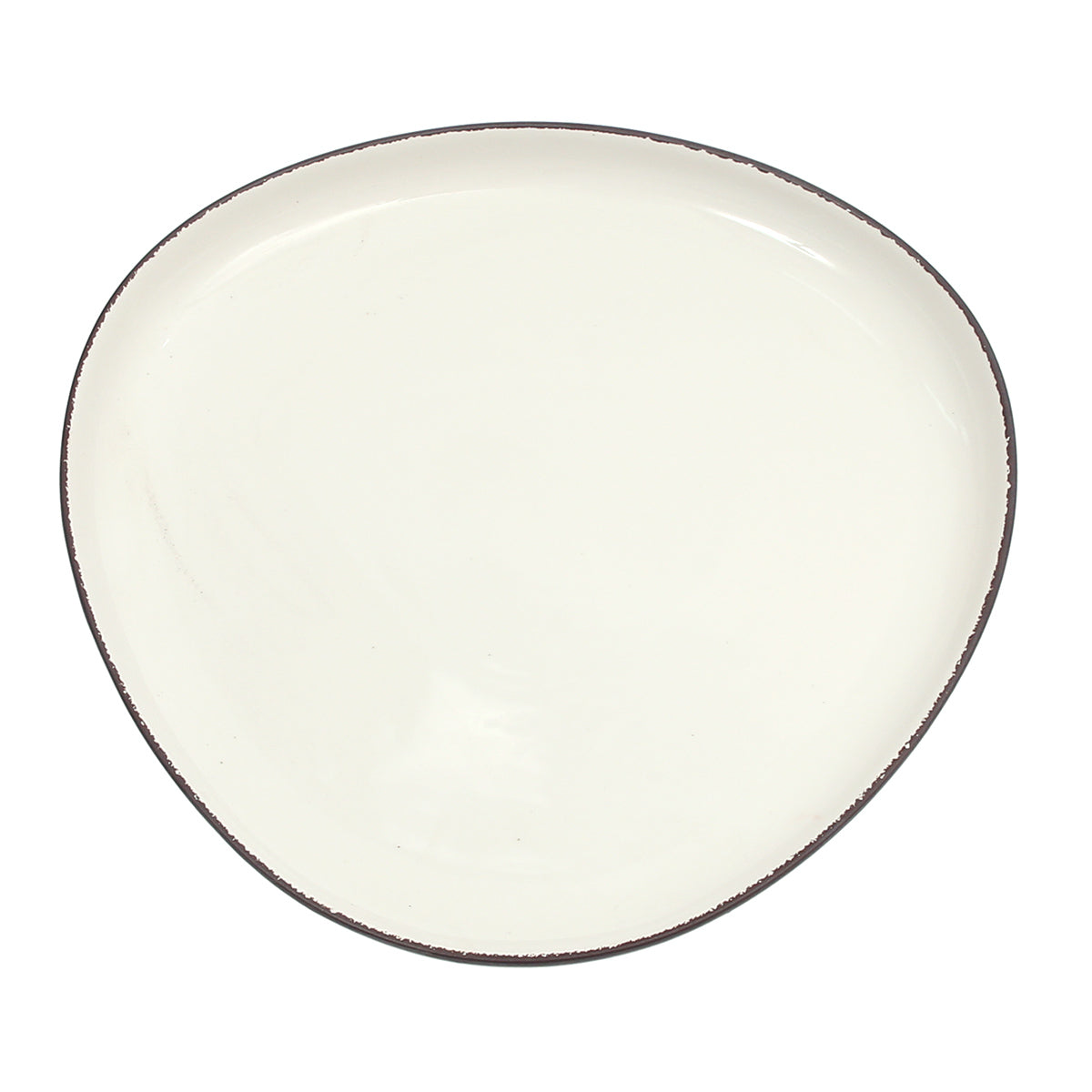 Oval Platter White 11 X 12 Inch Yll-09