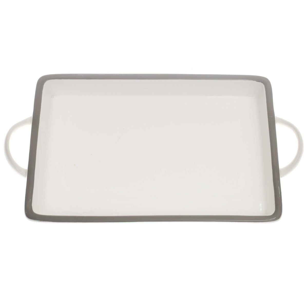 Rectangle Serving Dish White 13 X 7 X 1.5 Inch Yll-03