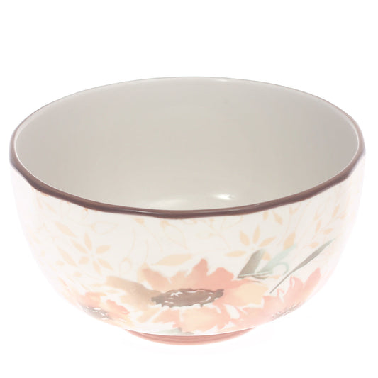 Round Bowl Printed Orange 5.5 Inch Yll-61