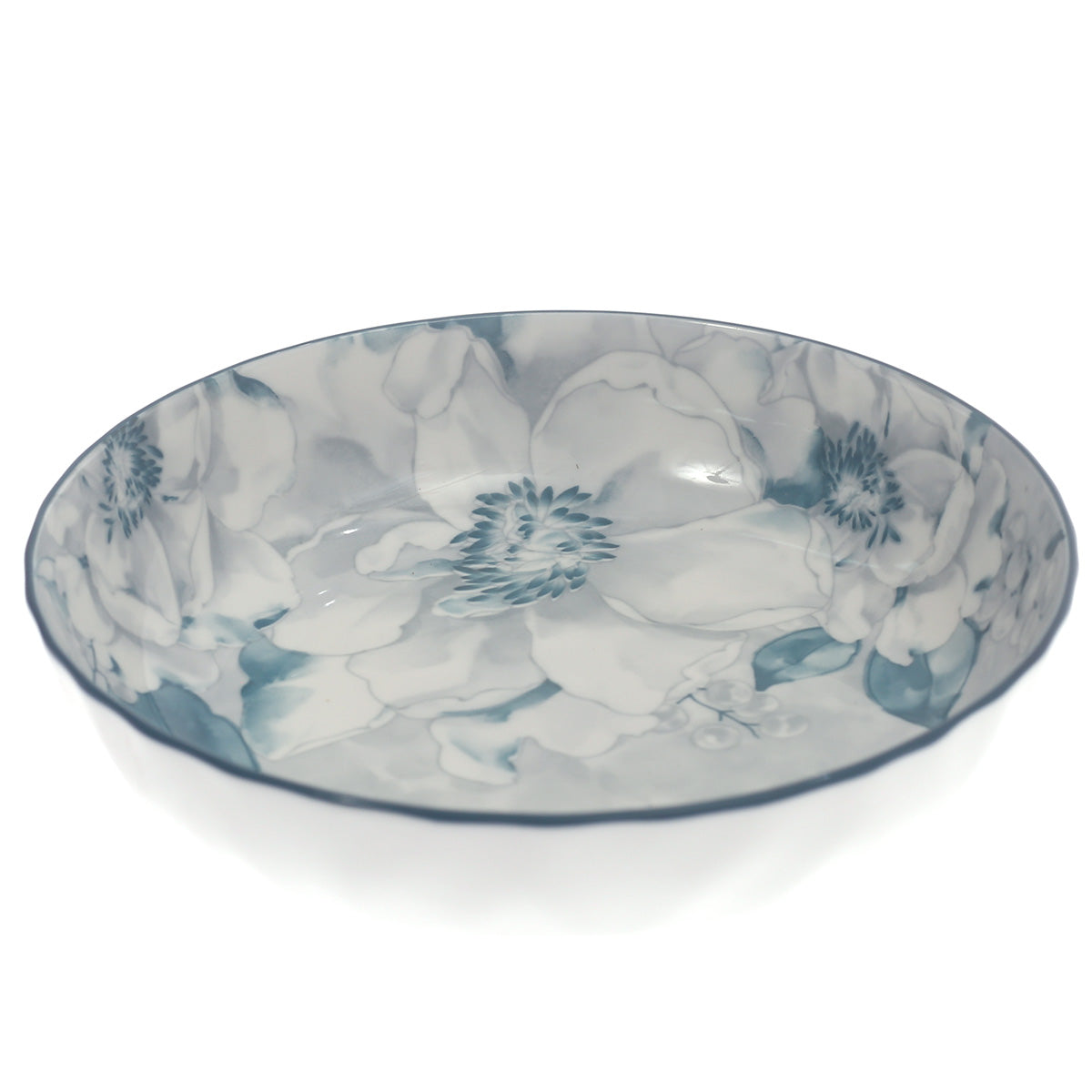 Round Bowl Printed Orange 7 Inch Yll-62