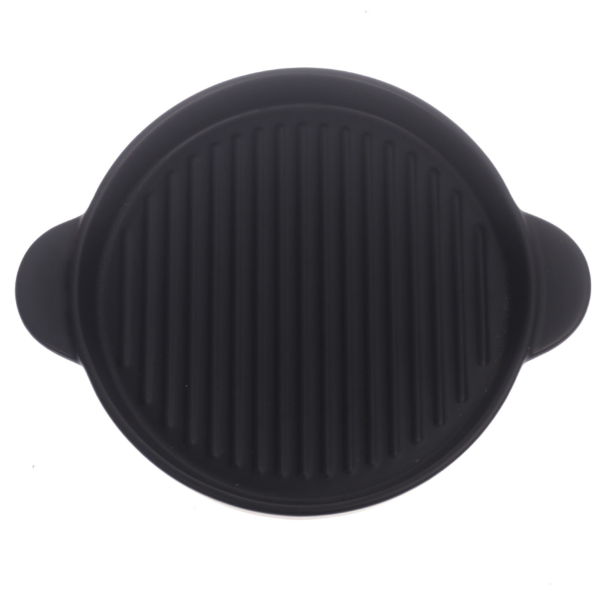 Round Platter Black 8 Inch Yll-15