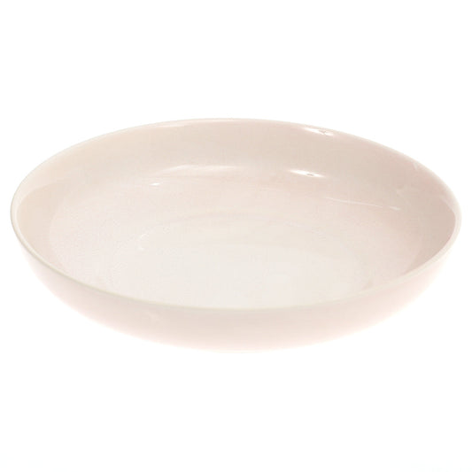 Serving Flat Bowl Beige 9 Inch Yll-96