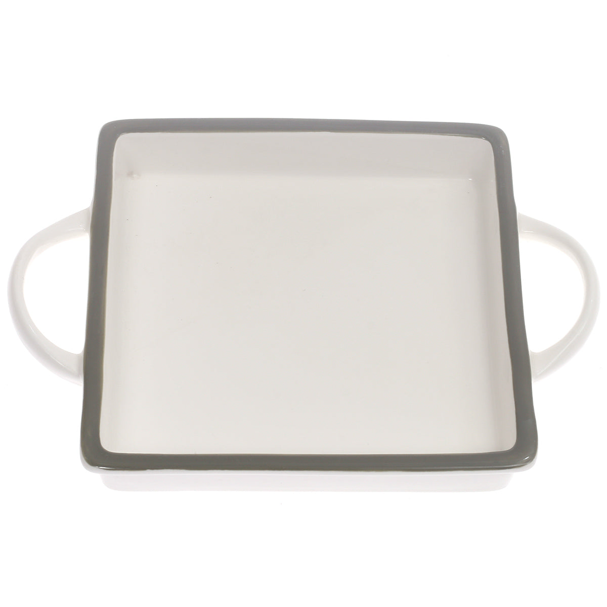 Square Serving Dish White 10 X 7 Inch Yll-02