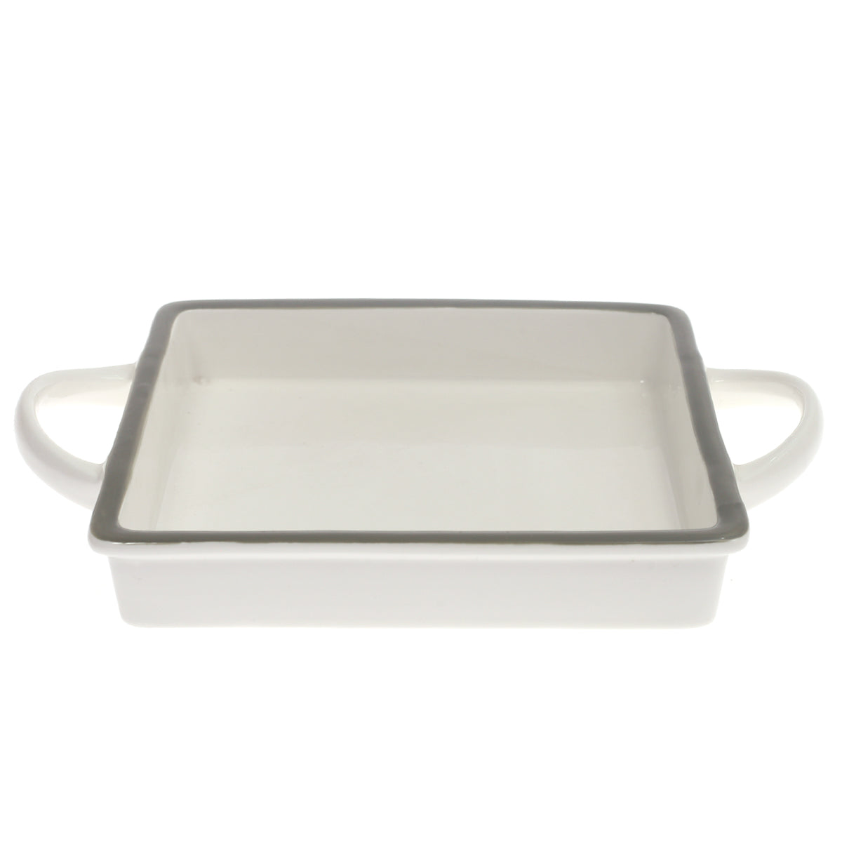 Square Serving Dish White 10 X 7 Inch Yll-02