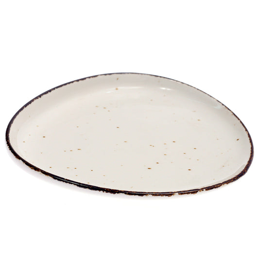 Square Serving Dish White 10 X 7 Inch Yll-02