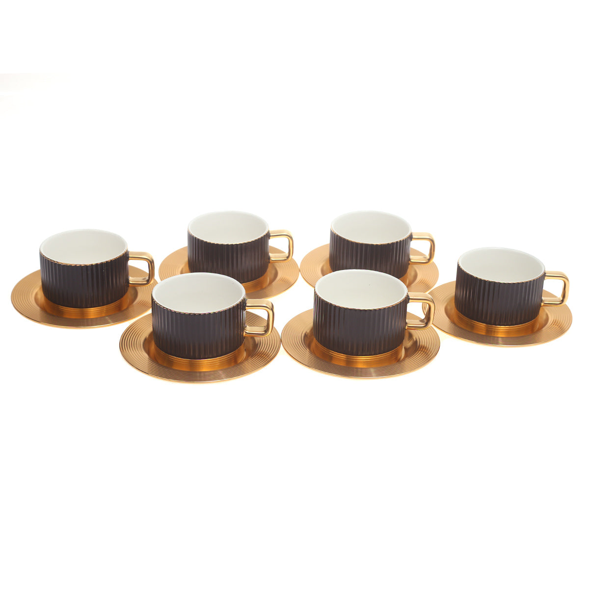6Pcs Cup & Saucer Set 105 (5-5)