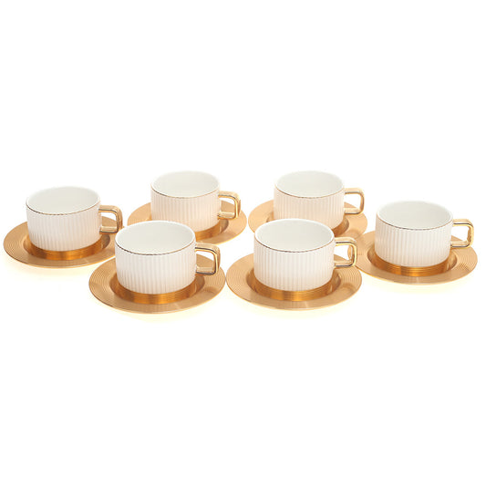 6Pcs Cup & Saucer Set 106 (5-6)