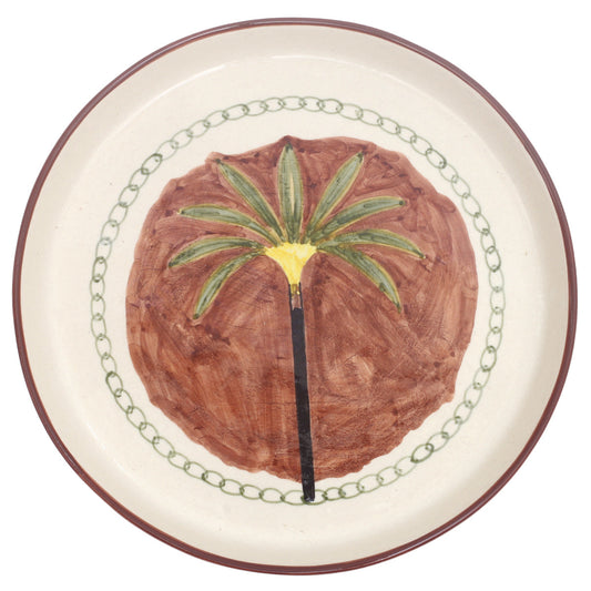 Platter 12" T Ð Brown Palm