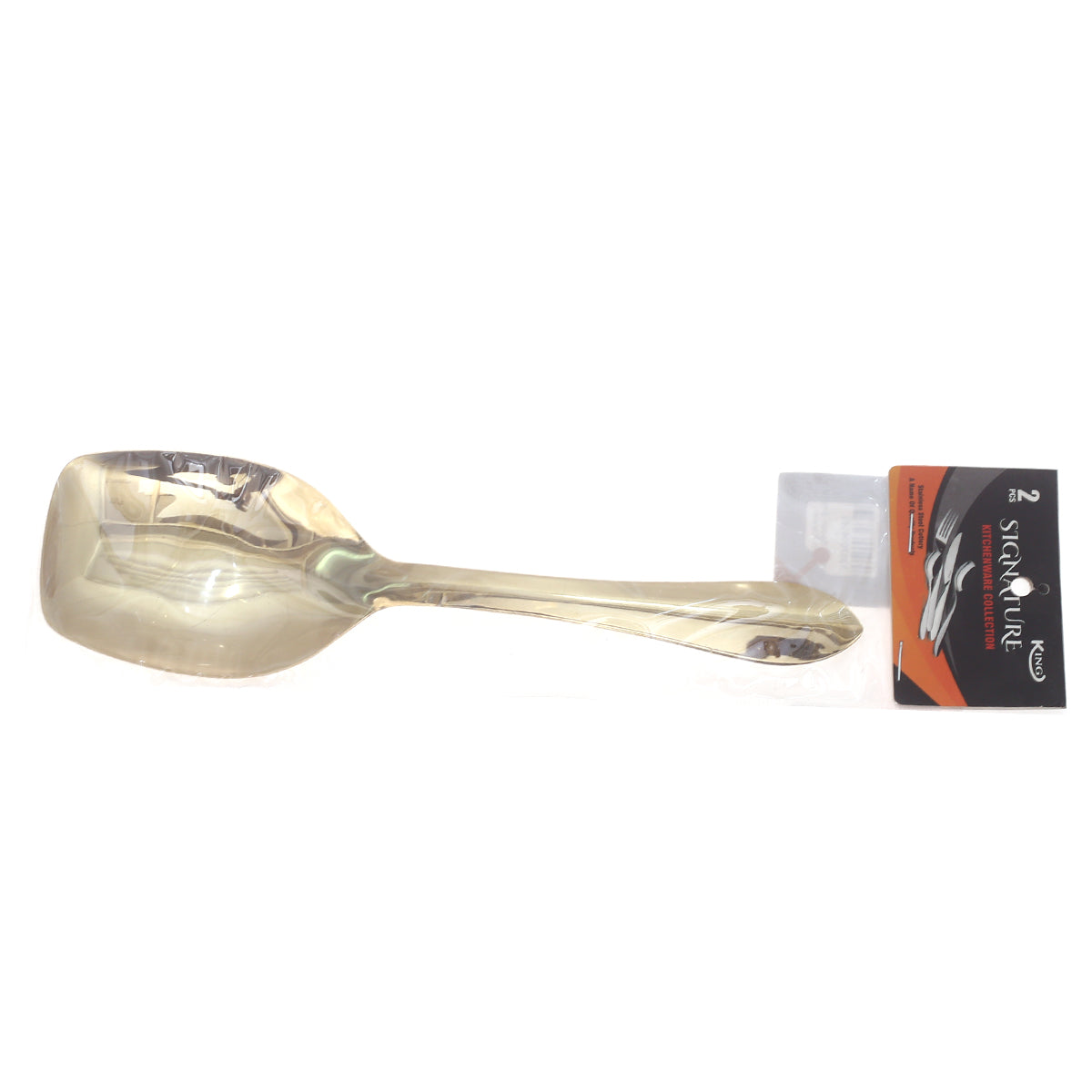 Golden Pioneer Small Rice Spoons - 2pc Mini Stainless Steel Set