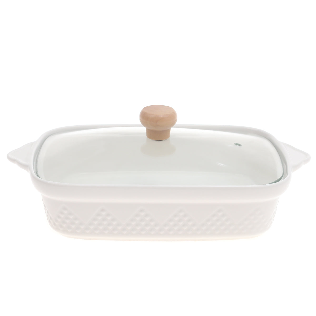 Serving Dish with Glass Lid Ð Small Size (900-S)