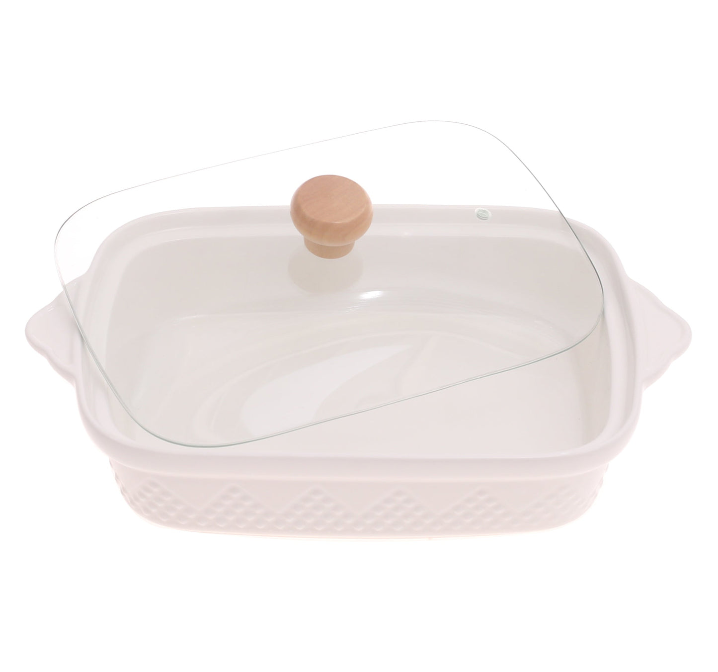 Serving Dish with Glass Lid Ð Small Size (900-S)