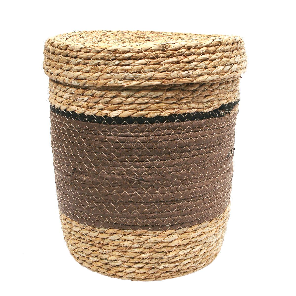 Rattan Laundry Basket L Natural 13 X 13 X 15 Inch CZG-15