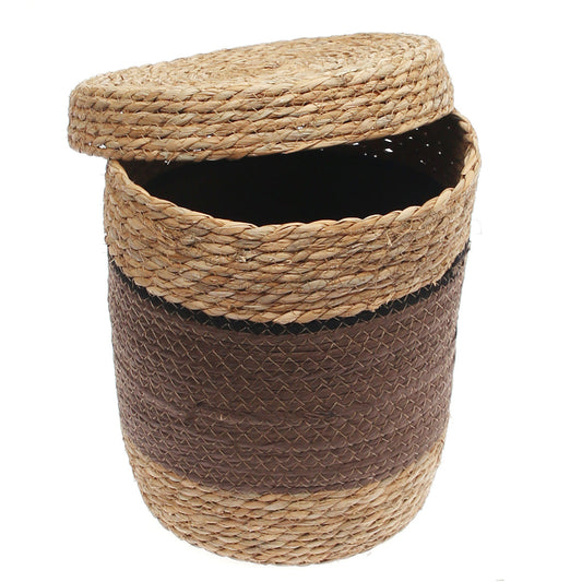 Rattan Laundry Basket L Natural 13 X 13 X 15 Inch CZG-15