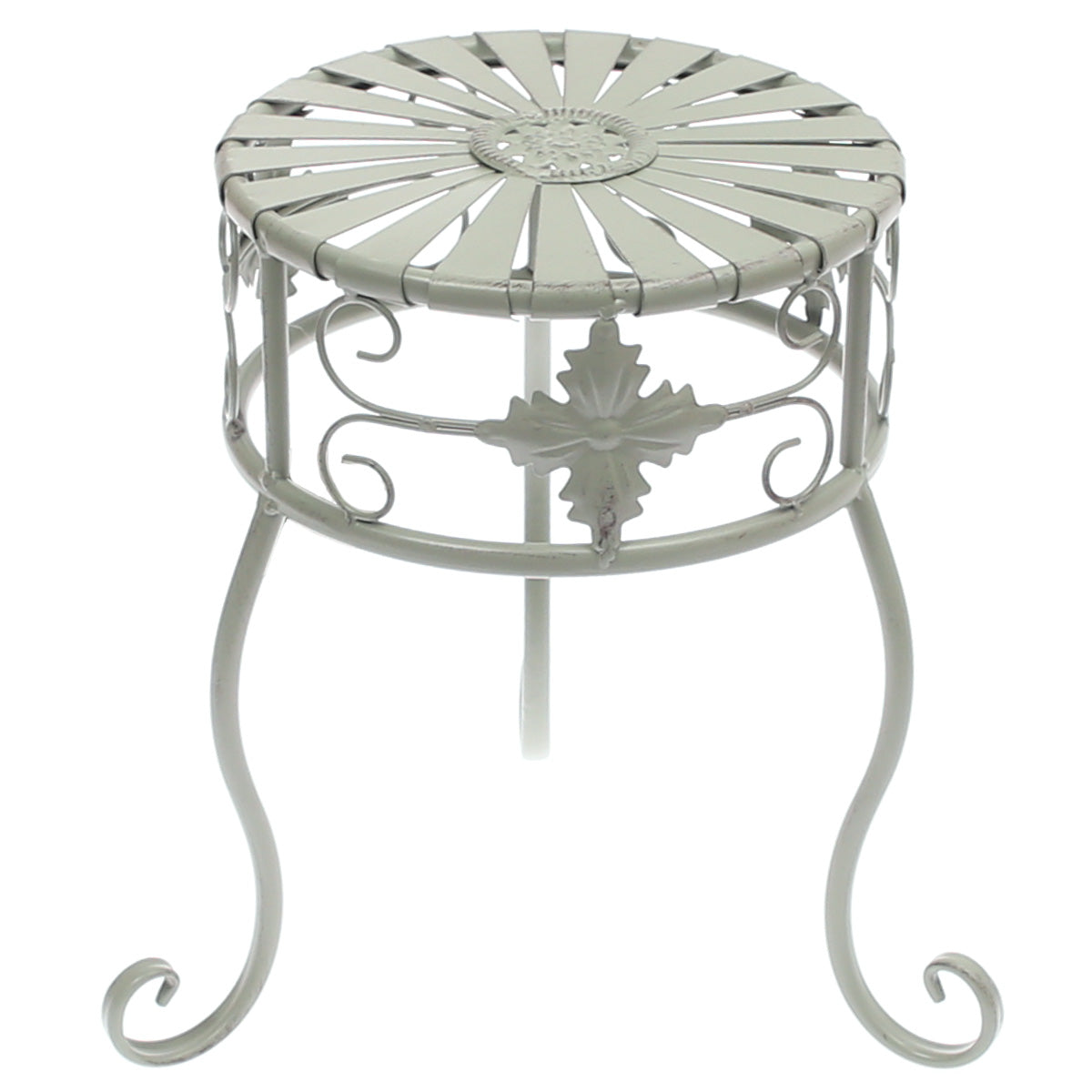 Planter Stand Small Antique 9 X 9 X 11.5 Inch Hx-01