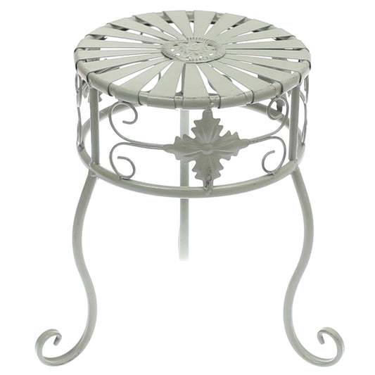 Planter Stand Small Antique 9 X 9 X 11.5 Inch Hx-01