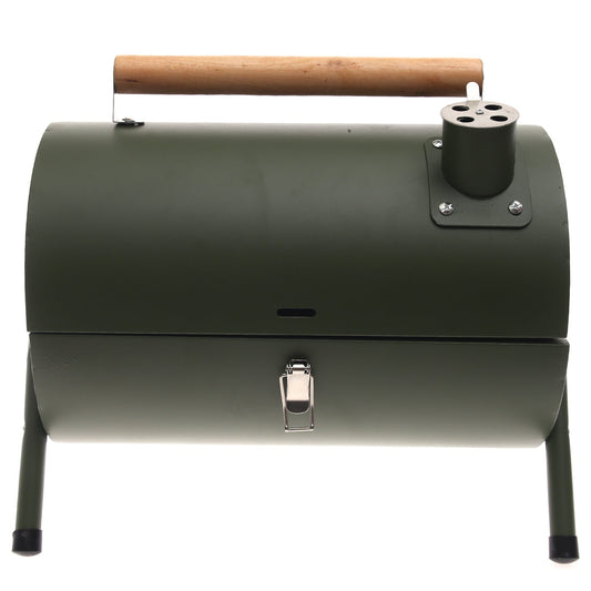 BBQ Grill Green 2009S Ð Foldable Dual Grill for Outdoor Cooking