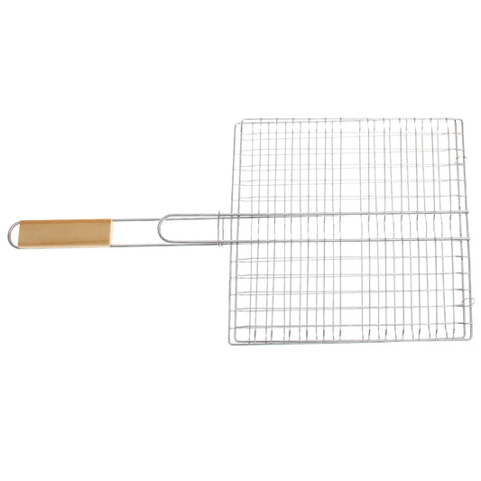 Hand Grill Square 66 Ð Stainless Steel BBQ Grilling Basket