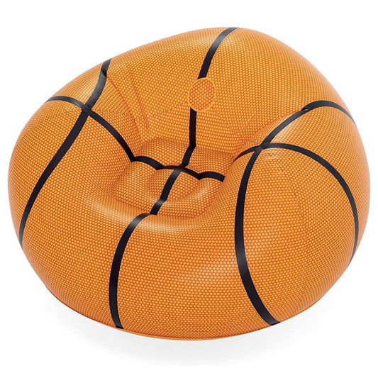 Beanless Basketball Kids Inflatable Chair Ð Fun & Comfy Seating for Kids