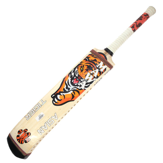 Asian Tiger Cricket Bat Ð Durable Wooden Bat for All-Round Play