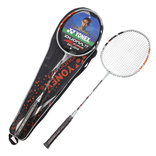 Yonex DURA 77PK Badminton Racket Set Ð 2 Pieces, Lightweight & Durable
