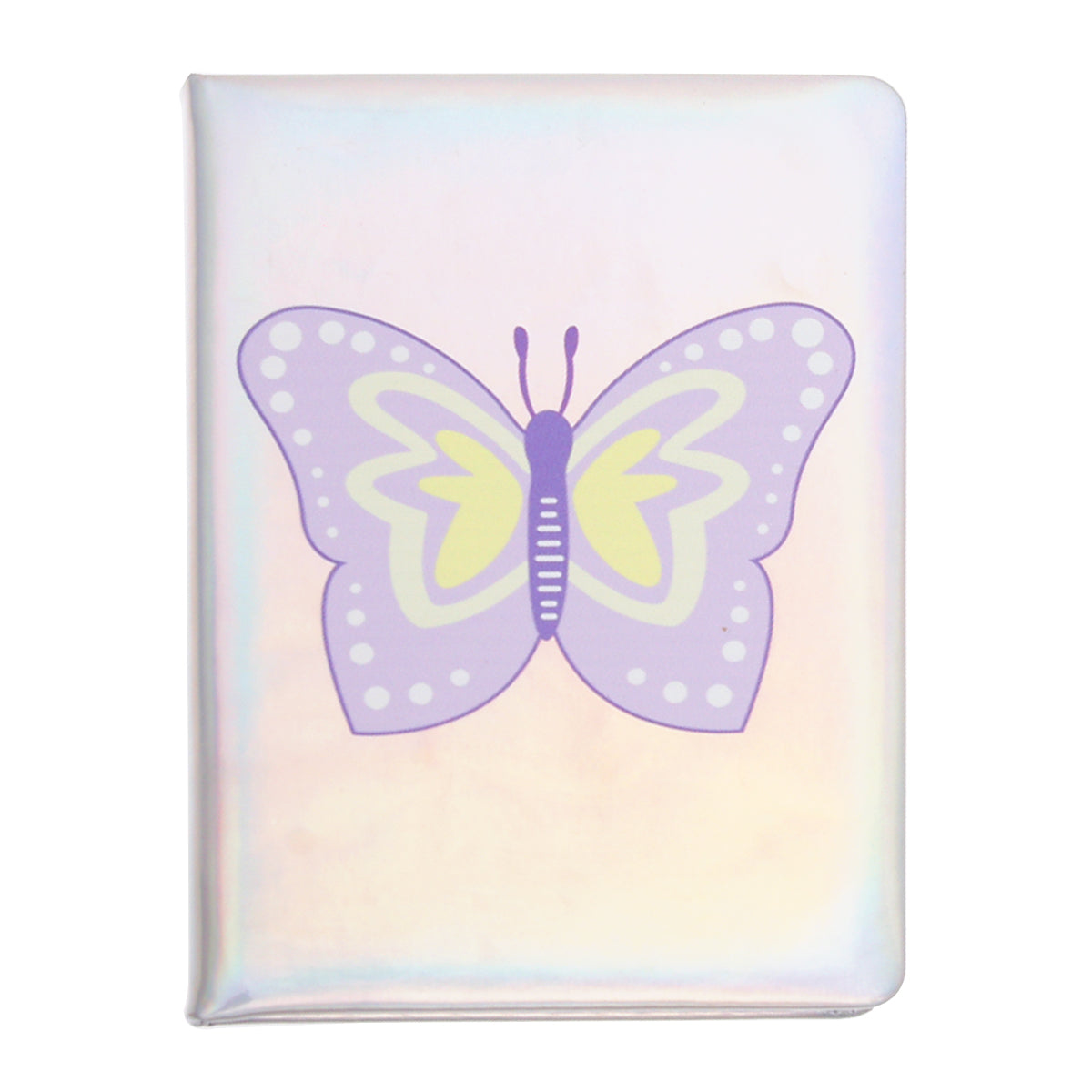 Butterfly Holographic Notebook Ð Shimmery Cover | Kids Stationery Journal | 100 Pages