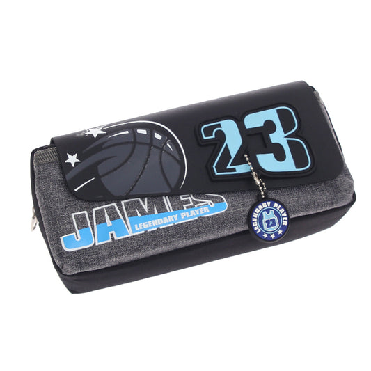 Basketball Pencil Pouch Ð James 23 | Sports-Themed Stationery Organizer