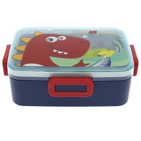 Kids Stainless Steel Lunch Box Ð Dinosaur Print (Leak-Proof | 900ml)